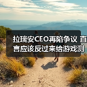 拉瑞安CEO再陷争议 直言应该反过来给游戏测评人打分(图4) 拉瑞安CEO再陷争议 直言应该反过来给游戏测评人打分(图4)