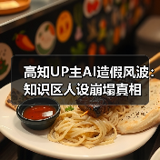 高知UP主AI造假风波:知识区人设崩塌真相(图1) 高知UP主AI造假风波:知识区人设崩塌真相(图1)