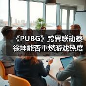 《PUBG》跨界联动蔡徐坤能否重燃游戏热度?(图4) 《PUBG》跨界联动蔡徐坤能否重燃游戏热度?(图4)