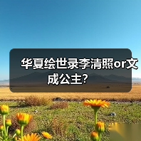 华夏绘世录李清照or文成公主?(图2) 华夏绘世录李清照or文成公主?(图2)