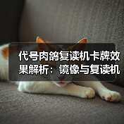 代号肉鸽复读机卡牌效果解析：镜像与复读机机制揭秘（图4）