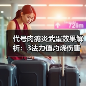 代号肉鸽炎武蛋效果解析：3法力值灼烧伤害如何？（图4）