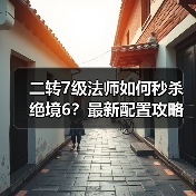 二转7级法师如何秒杀绝境6？最新配置攻略揭秘（图2）