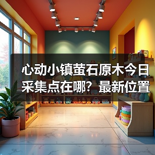 心动小镇萤石原木今日采集点在哪？最新位置全公开（图1）