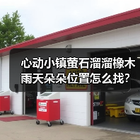 心动小镇萤石溜溜橡木雨天朵朵位置怎么找？（图2）